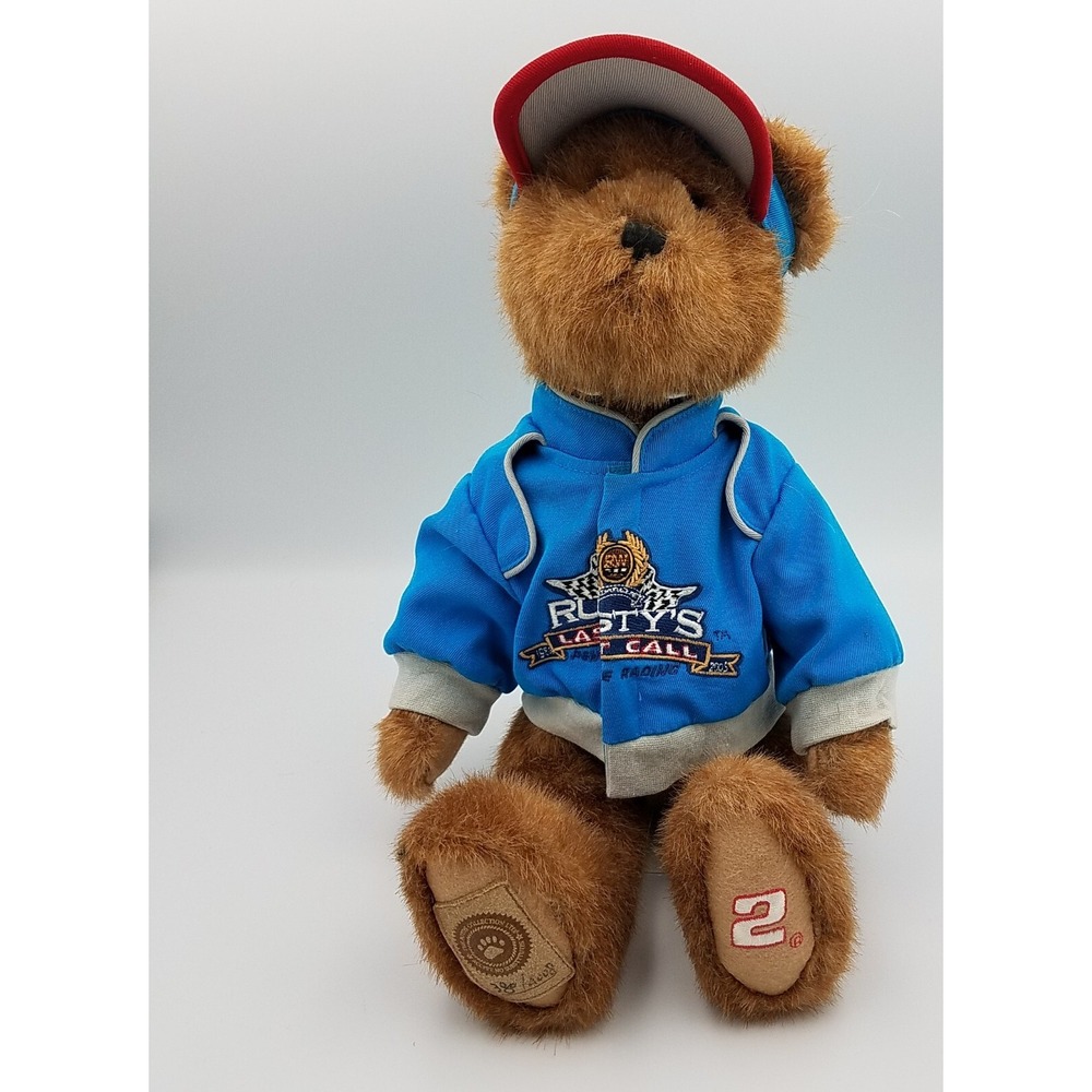 Boyds Bear Rusty Wallace's #2 Penske Racing Last‎ Call Nascar Limited  Edition